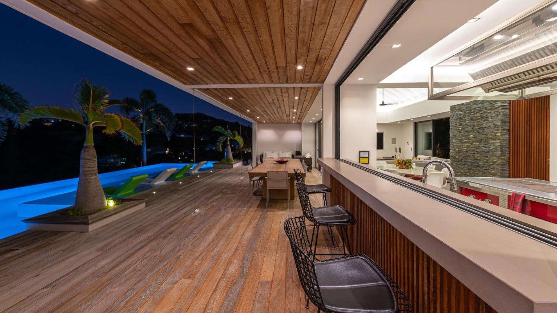 St. Barthelemy Architecture Jewel Set On A Hillsideヴィラ エクステリア 写真