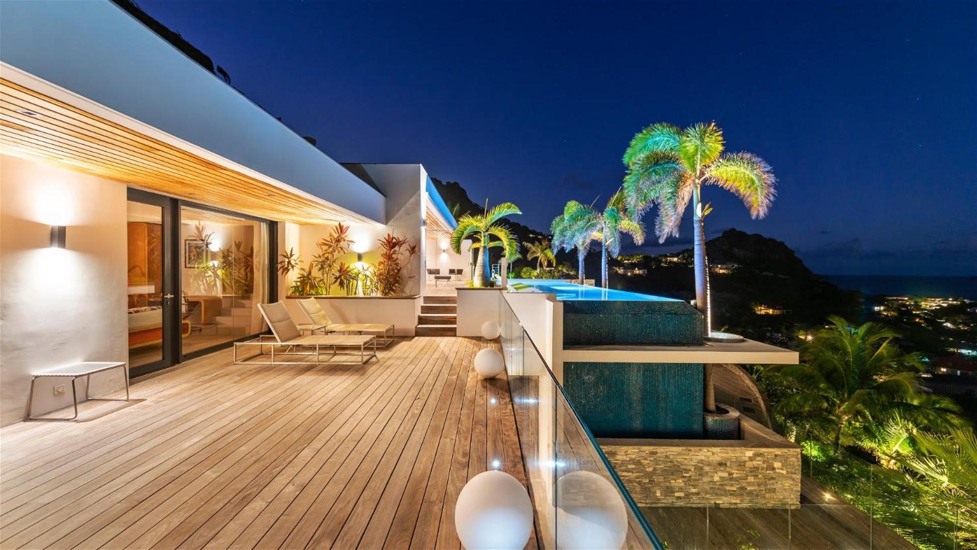 St. Barthelemy Architecture Jewel Set On A Hillsideヴィラ エクステリア 写真