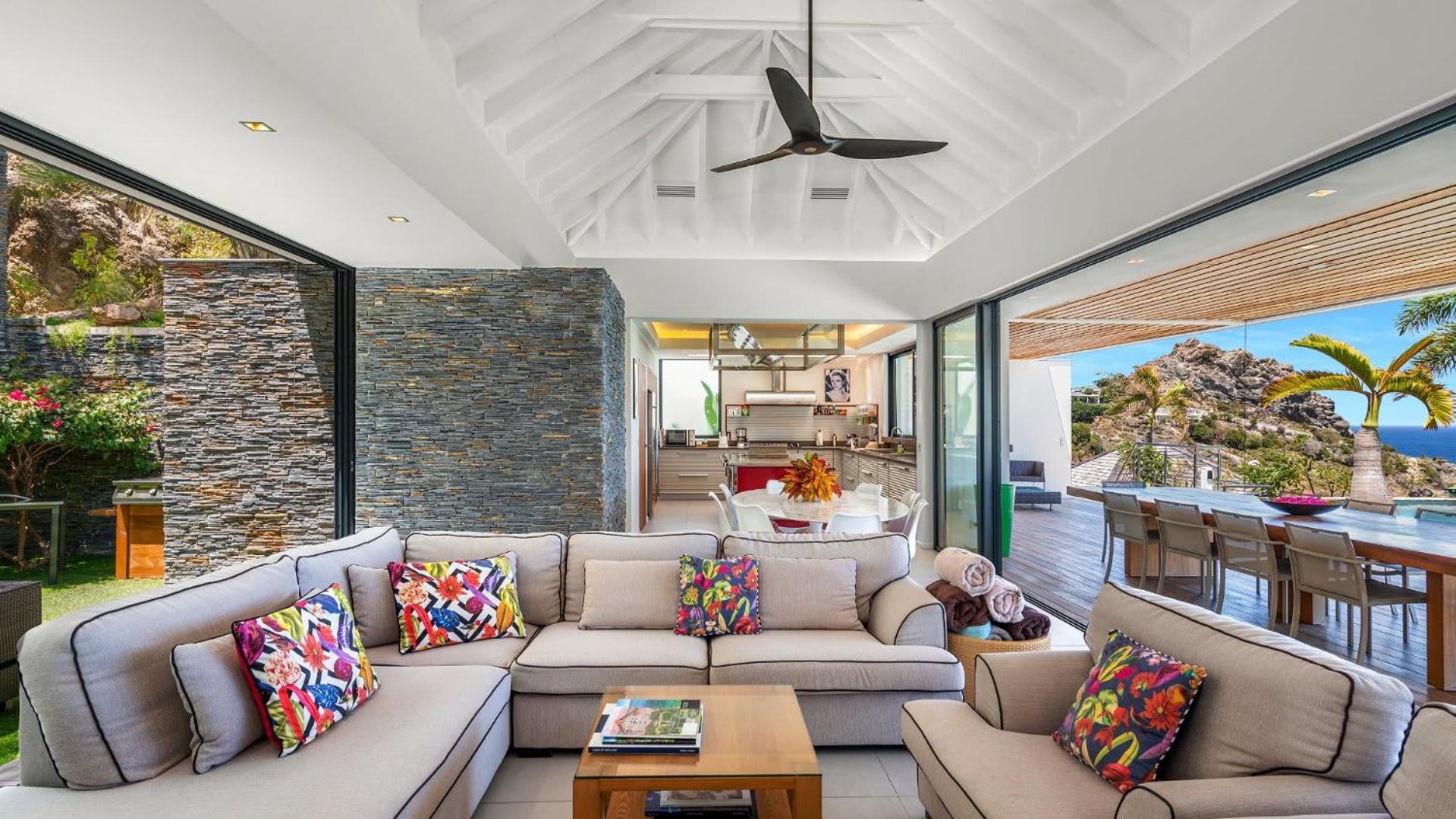 St. Barthelemy Architecture Jewel Set On A Hillsideヴィラ エクステリア 写真