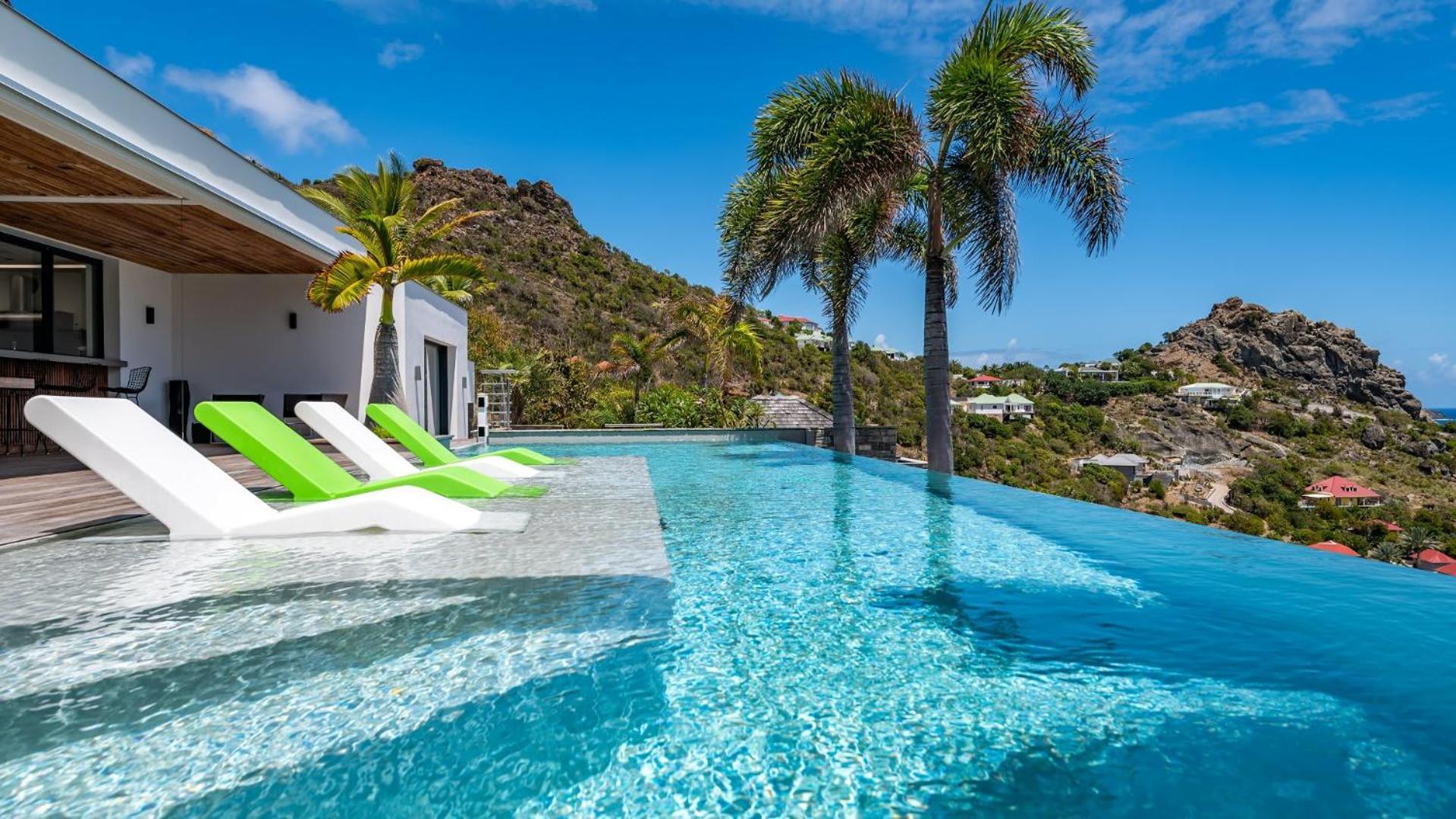 St. Barthelemy Architecture Jewel Set On A Hillsideヴィラ エクステリア 写真