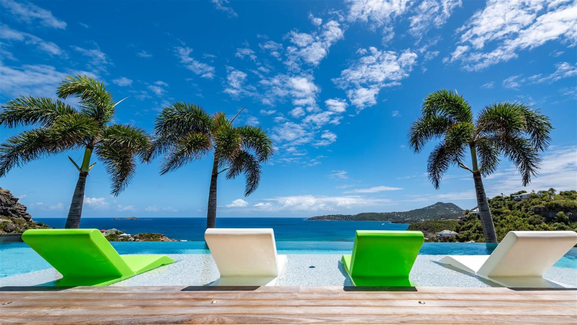 St. Barthelemy Architecture Jewel Set On A Hillsideヴィラ エクステリア 写真