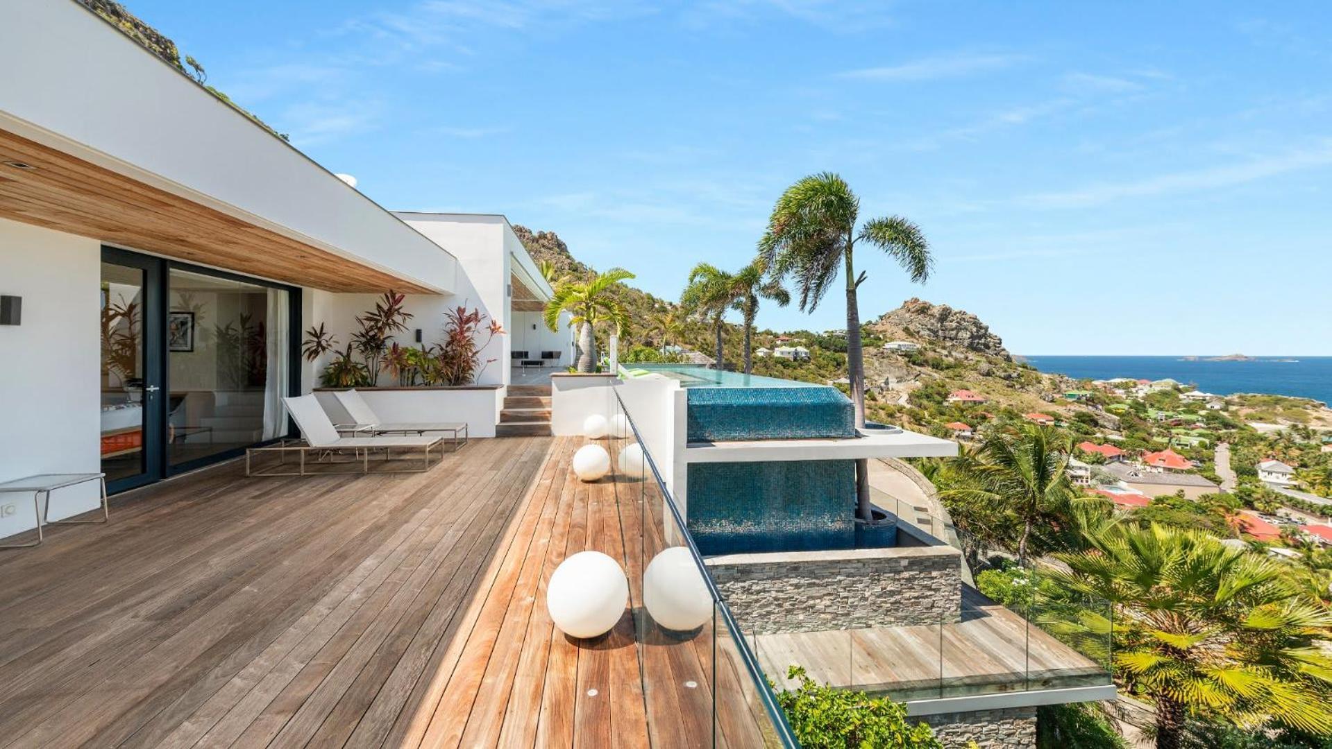 St. Barthelemy Architecture Jewel Set On A Hillsideヴィラ エクステリア 写真
