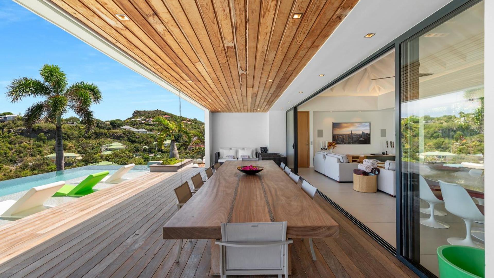 St. Barthelemy Architecture Jewel Set On A Hillsideヴィラ エクステリア 写真