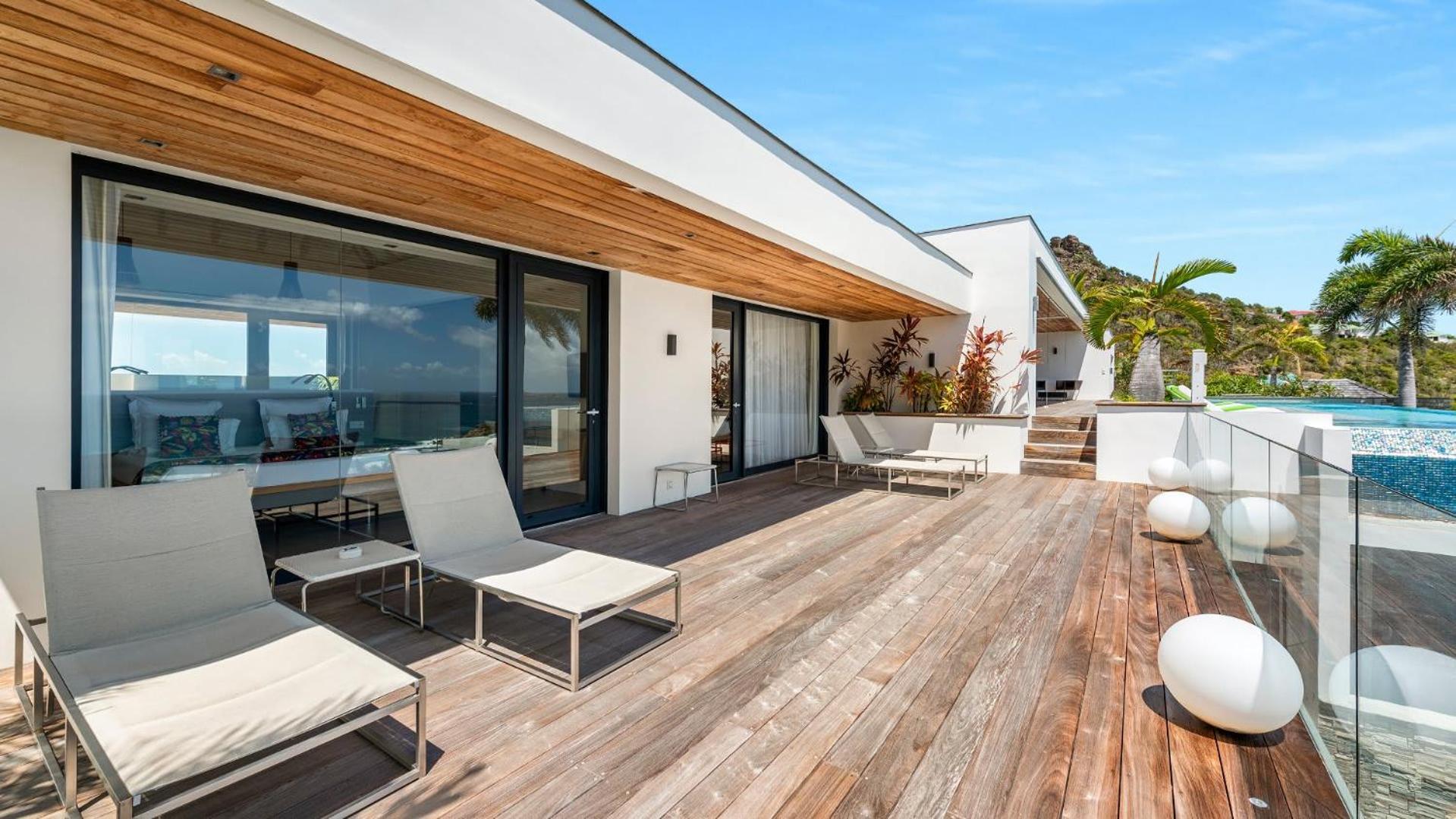 St. Barthelemy Architecture Jewel Set On A Hillsideヴィラ エクステリア 写真